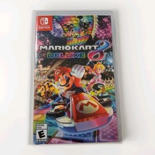 Mario Kart 8 Deluxe Edition Nintendo Switch, 2017 "CASE  ARTWORK ONLY"