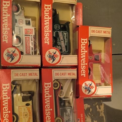 Lledo Days Gone Budweiser Diecast Metal Vehicles Unopened Box 1979