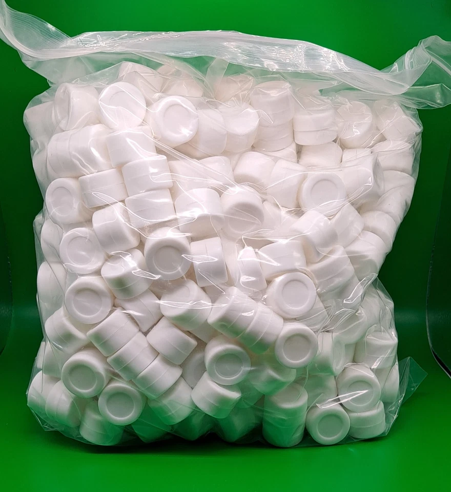 Tarro redondo de 500 contenedores antiadherentes de silicona blanca de 2 ml Foto 4 de 4