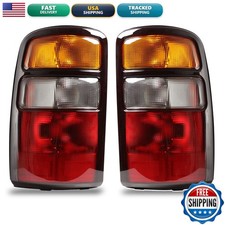 Lathsy 2000-2006 Chevy Tahoe Suburban Gmc Yukon Xl Tail Light Pair