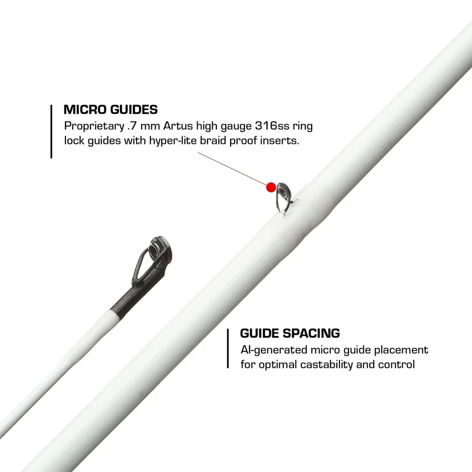 Cañas de pescar Micro Magic Pro | Microguías, espacios en blanco Sensi-Touch, carbono Foto 4 de 4