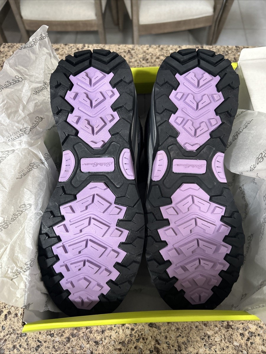 Eddie Bauer San Juan Mens Size 9.5 Suede and Mesh Hiking Boot Black And Purple Eddie Bauer San Juan Mens Size 9.5 Suede and | Mercari main image 4