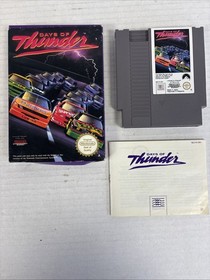 Days of Thunder - Nintendo Entertainment System Video Game NES Boxed