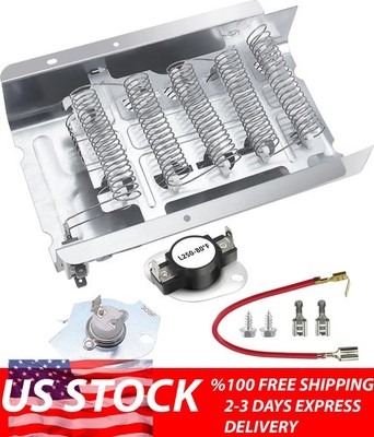 279838 & 279816 Dryer Heating Element Thermostat Fuse Kit for Whirlpool Maytag