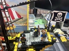Pirate ship LEGO black seas barracuda 6285 100% box And Instructions