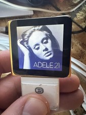 Apple iPod nano 6th Generation Orange 8 GB Tested Works Bad Battery READ