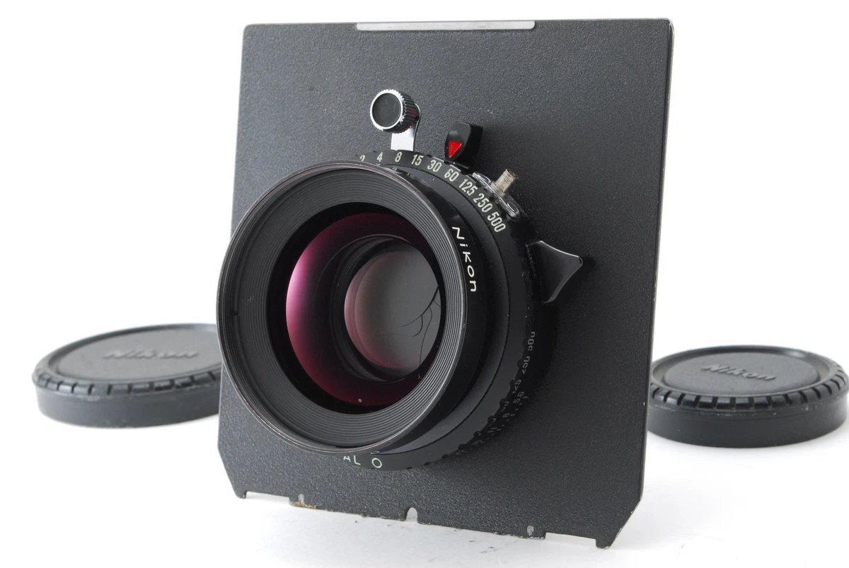 Nikon 蛇腹カメラ用レンズ　NIKKOR-W 150mm 1:56 Nikon NIKKOR W 150mm Focal f/5.6 Camera Lenses for sale | eBay