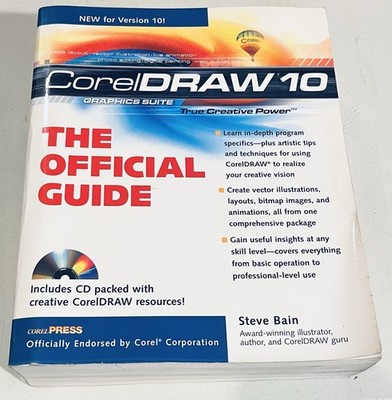CorelDRAW(r) 10: The Official Guide NO DISK!