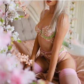 For Love And Lemons Tutti Fruiti Shimmer Garter Belt NWT Size XXS