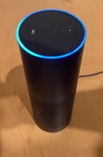 Amazon Echo (1st Generation) with Cord Smart Assistant - Black READ DESCRIPTION