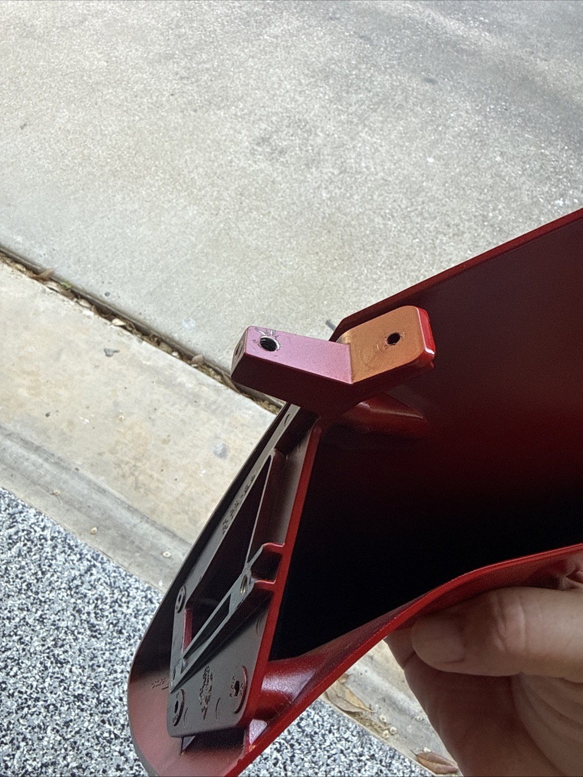 Ferrari F8 ,RIGHT LATERAL  WING ,OEM FERRARI P/N 891184