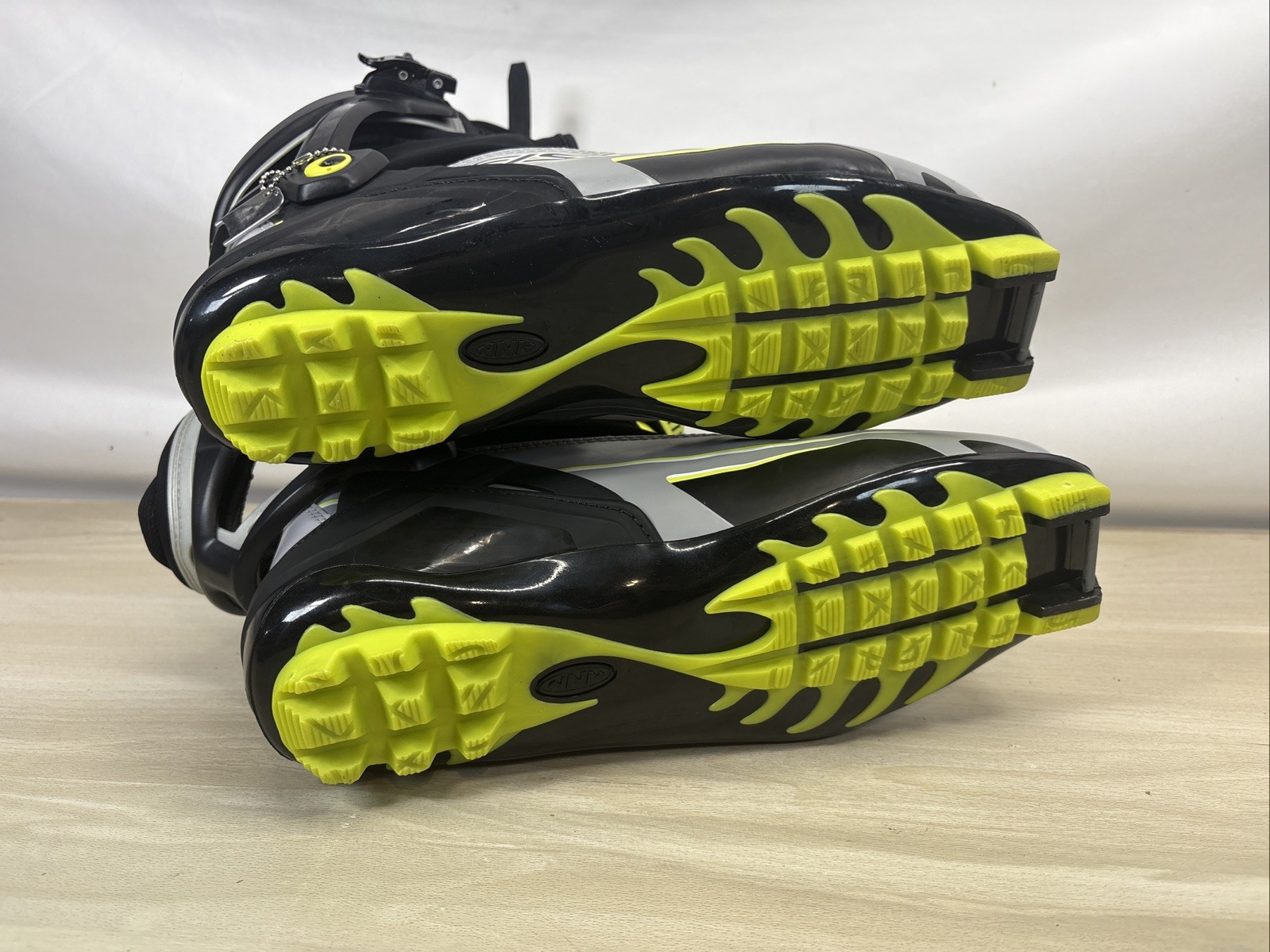 SALOMON Stivali FISCHER RC5 Combi Nordic nero giallo argento