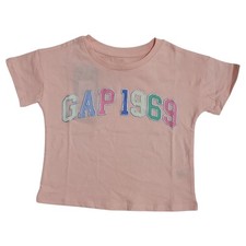 Gap Kids Girls Colorful Lightweight Short Sleeve Graphic Print Tee L 10/12