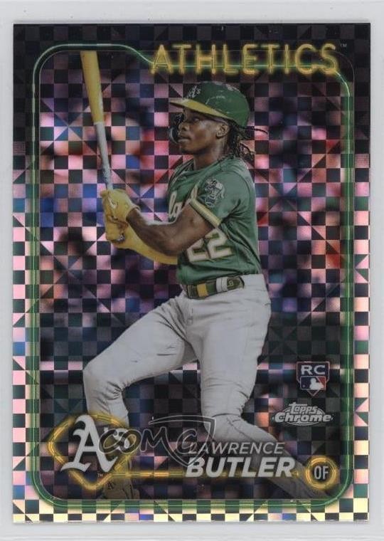 2024 Topps Chrome X-Fractor Lawrence Butler #5 00kj
