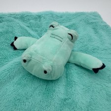 Carters Just One You Teal Blue Gator Alligator Crocodile Lovey Security Blanket