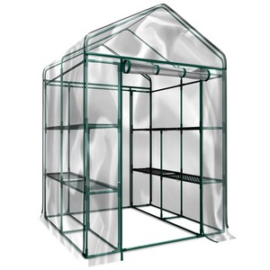 HOME-COMPLETE GREENHOUSE - WALK-IN GREENHOUSE - 8 STURDY - Scratch & Dent