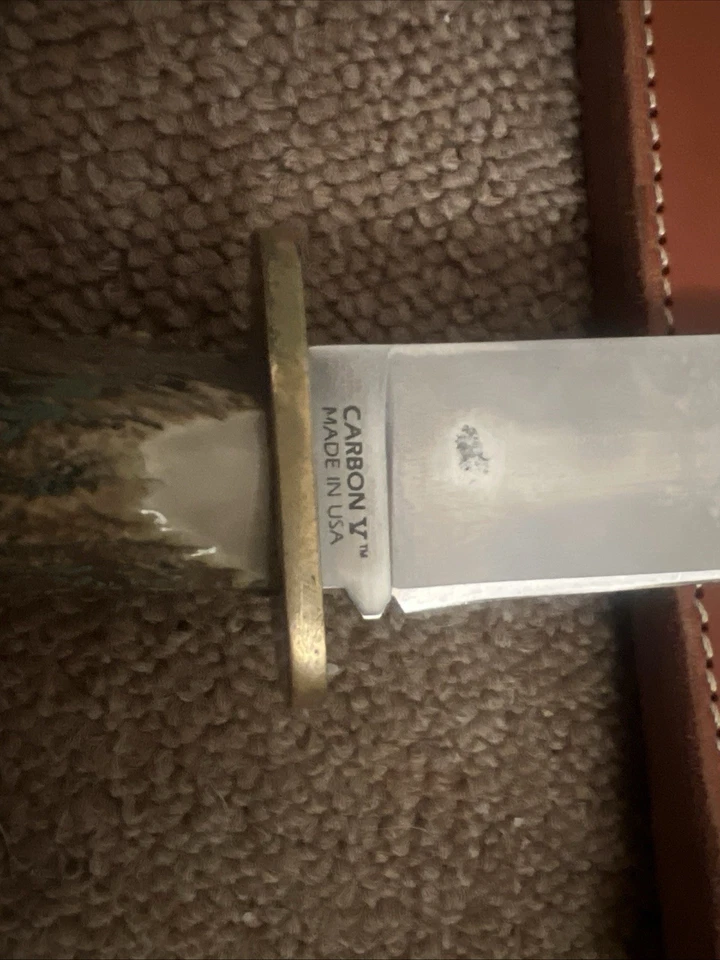 Cuchillo Bowie Trail Master con mango de ciervo de acero frío Foto 4 de 4