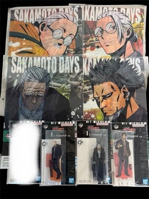 Ichiban Kuji Sakamoto Days J Prize Clear File I Prize Acryl Stand Order