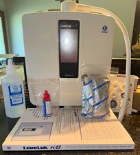 Enagic Leveluk K8 Water Filtration System White 8-Stage Electrolysis, Chlorine