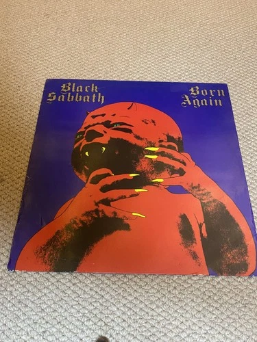 Black Sabbath Born Again Vinyl LP UK FIRST PRESSING VERL8