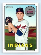 2018 Topps Heritage Dan Otero Cleveland Indians #565