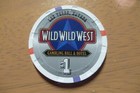 Wild Wild West Gambling Hall & Hotel $1 Gaming Poker Chip ~ Las Vegas, Nevada — photo 2