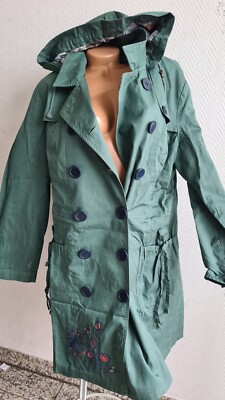 Joe Browns Jacke Mantel Parka Trenchcoat Übergröße Khaki grün (236) (821)
