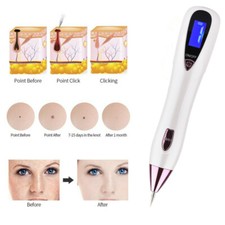 LCD 9 Levels Skin Tag Freckle Wart Dot Mole Remove Pen Dark Spots Tattoo Removal