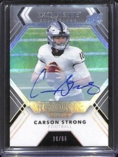 2022 Goodwin Champions Exquisite Collection AUTO Carson Strong /99