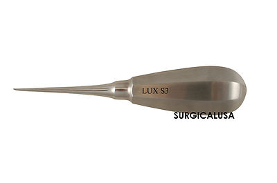 Luxating Elevator Straight Tip 3mm NEW Dental Luxating Instruments