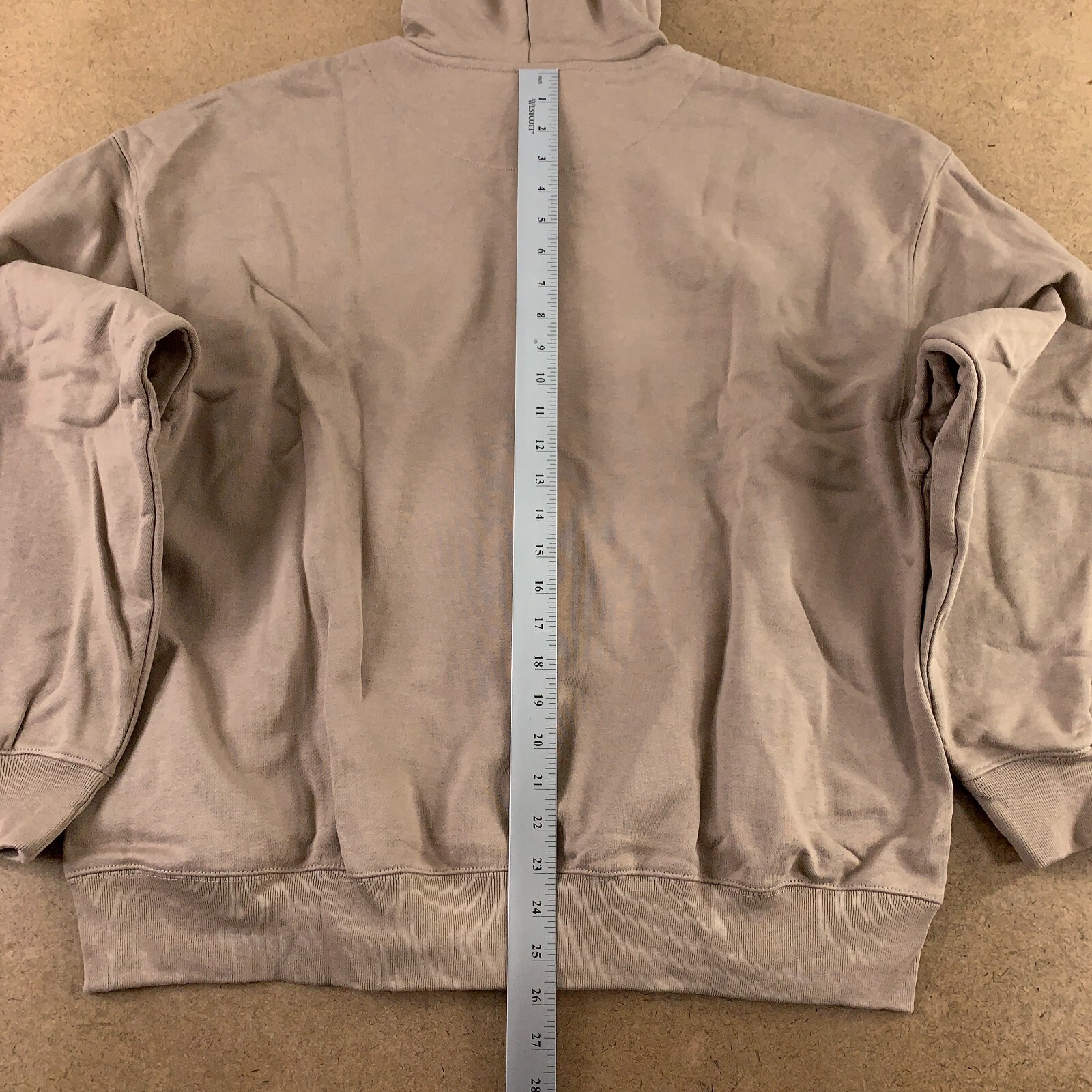 Hu0026M Men's Size Large Oversized Fit Brown Hooded Cotton Jacket NWT | eBay