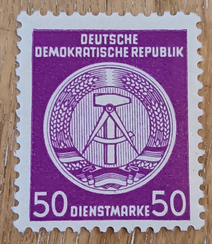 GERMANY DDR 1954 DEMOCRATIC REPUBLIC OFFICIAL MNH STAMP COLLECTIBLE RARE