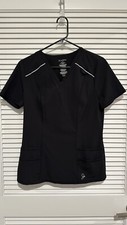 Jaanuu Women s Shift V-Neck Athletic Scrub Top Size Small