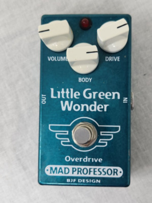 Mad Professor Little Green Wonder Overdrive Guitar Effect Pedal Used