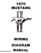 Ford Mustang 1970 Wiring Diagrams Book