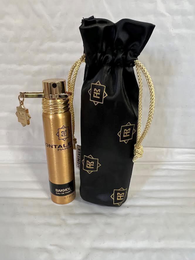 Montale BAKHOL EDP 20ml oz Natural Spray With Black Pouch
