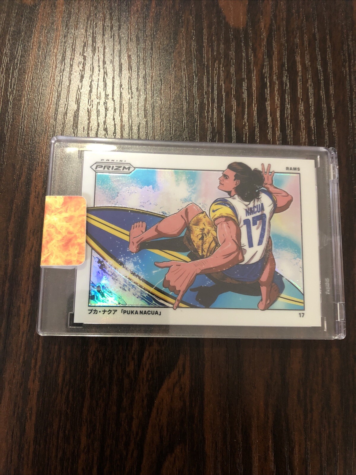 2024 Panini Prizm Puka Nacua Magna Case Hit Beautiful Card M-PNU