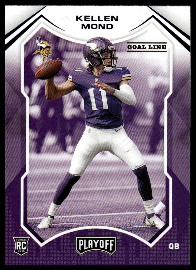 2021 Panini Playoff #222 Kellen Mond Goal Line