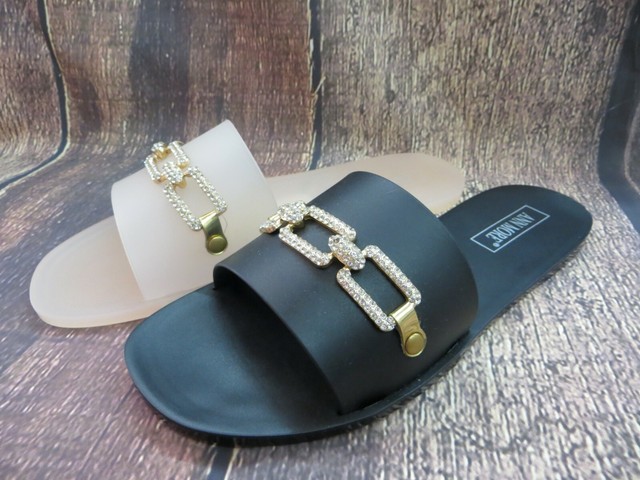 jelly women's slide sandals