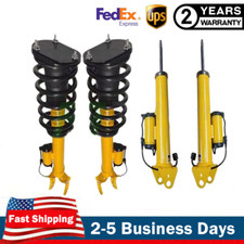 4PCS Front Rear Shock Struts Fits For Jeep Grand Cherokee Overland Laredo 12-15