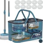 Mops and Buckets for Floor Cleaning, 360 Spin Mop and Bucket