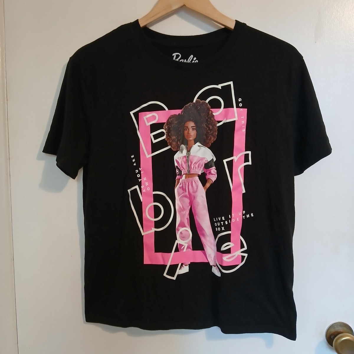 Black African American Barbie Doll T-Shirt XXL Girls 18 | eBay