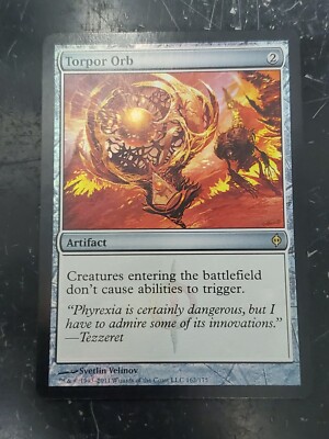 MTG - Torpor Orb - (FOIL) New Phyrexia (LP) TRACKING INCLUDED | eBay