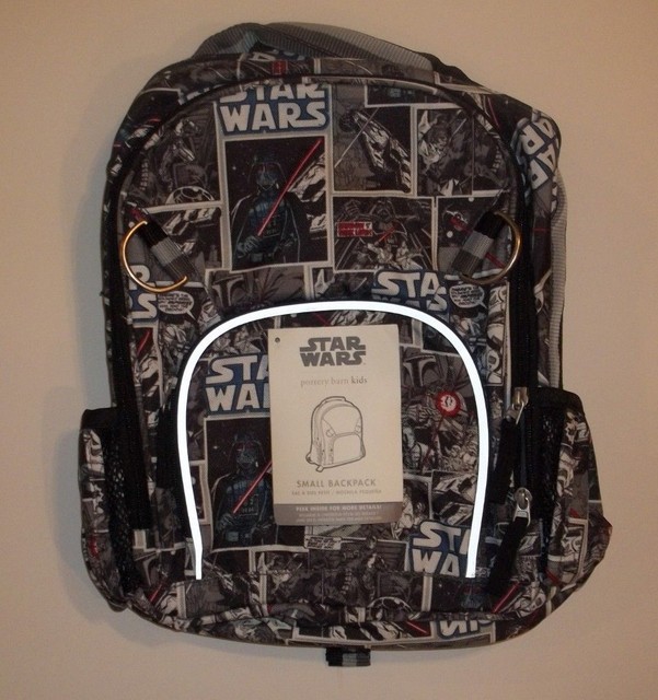 Pottery Barn Small Backpack Star Wars Galactic Empire S Darth