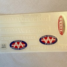 Custom Replacement Decals for '71-'72 3915 Mighty Wrecker Tonka Truck