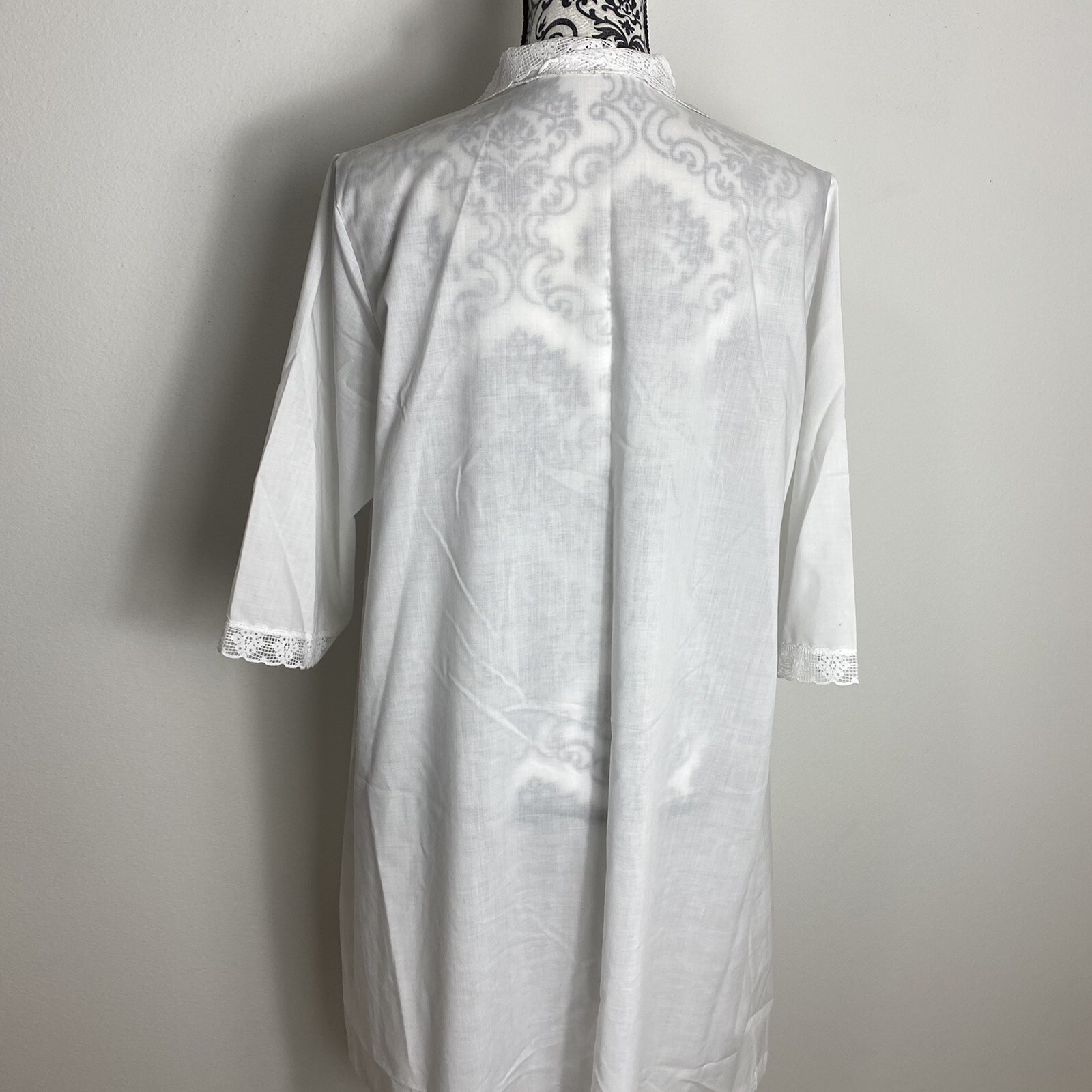 Sears Vintage Perma Prest Night Gown House Dress Robe… Gem