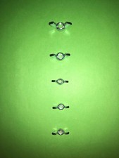 Metric Wing Nuts Zinc Plated M3 M4 M5 M6 M8 Your choice of Size and Quantity NEW