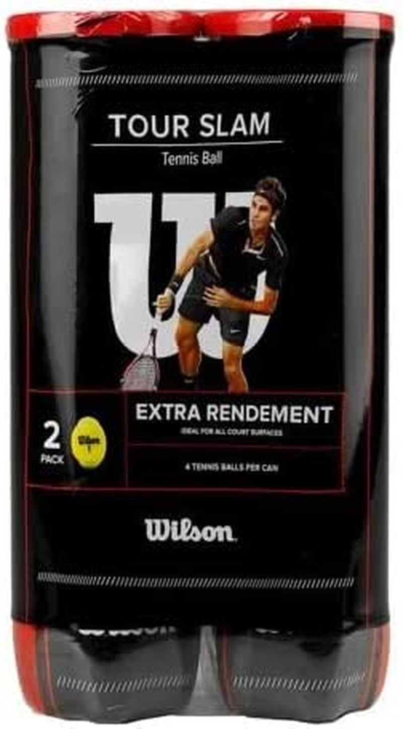 Wilson Tennis Ball 4 X 2 Pack 744110355420 eBay