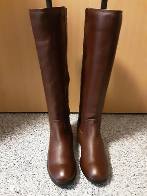 Best Connections Damen Leder Stiefel braun (38)