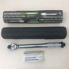NEW Pittsburgh Wrench Pro Reversible Click Ty...